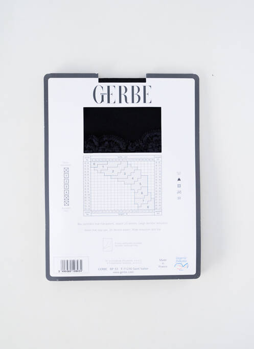 Colanți negru GERBE femeie