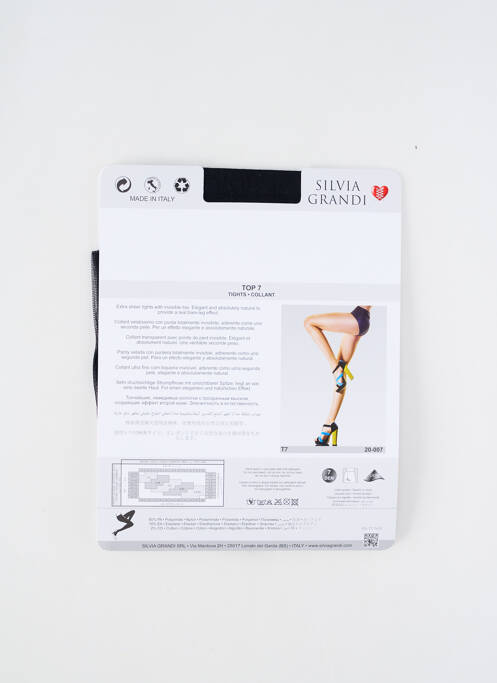 Colanți negru SILVIA GRANDI femeie