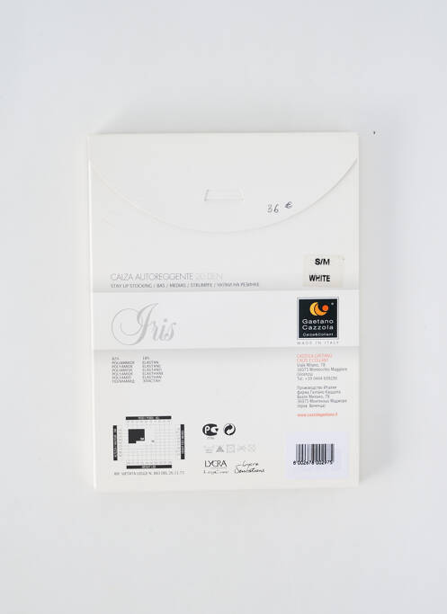 Colanți alb GAETANO CAZZOLA femeie
