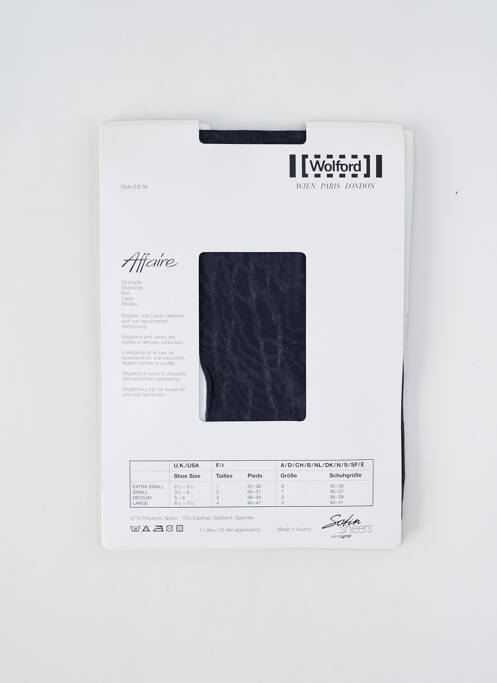 Colanți albastru WOLFORD femeie