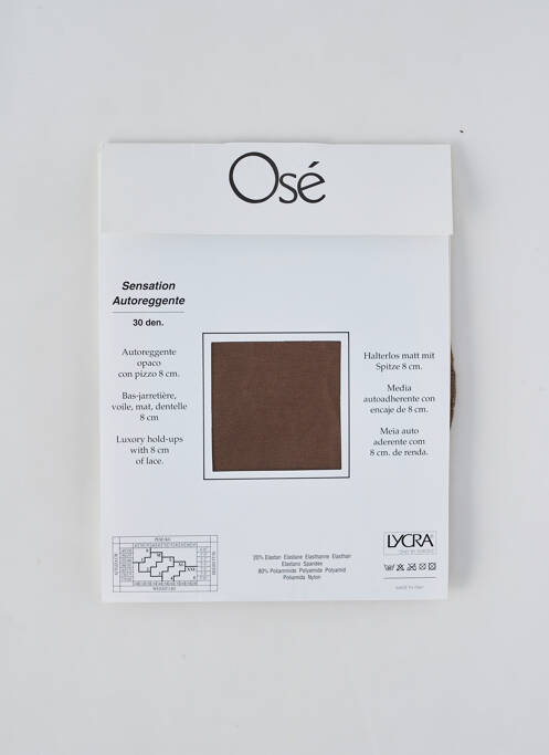 Colanți maro OSÉ femeie