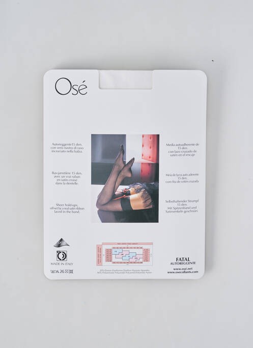 Colanți alb OSÉ femeie