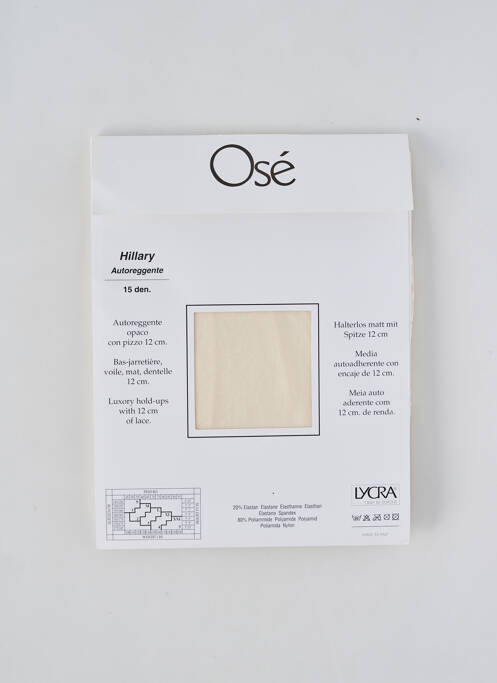 Colanți bej OSÉ femeie