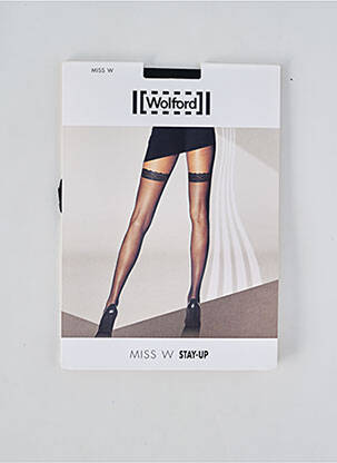 Colanți elasticitate negru WOLFORD femeie