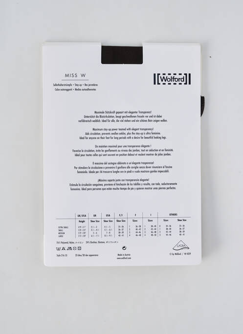 Colanți maro WOLFORD femeie