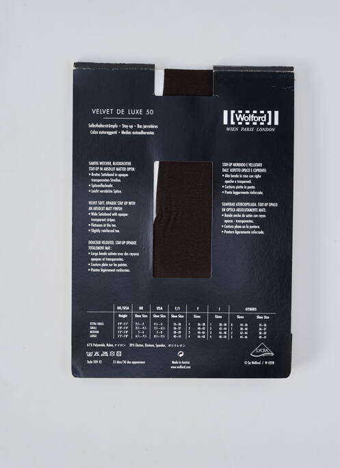 Colanți maro WOLFORD femeie