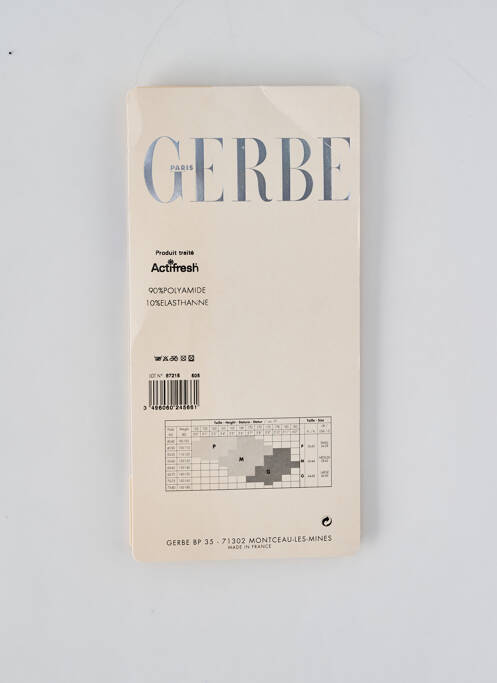 Șosete albastru deschis GERBE femeie