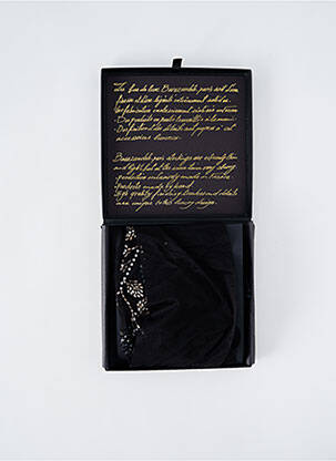 Colanți serigrafie cu strasuri negru BARAZANDEH femeie