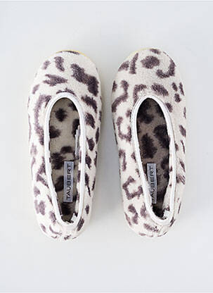 Papuci/Pantofi de casă alb TAUBERT femeie