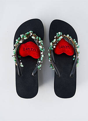 Șlapi negru UZURII femeie