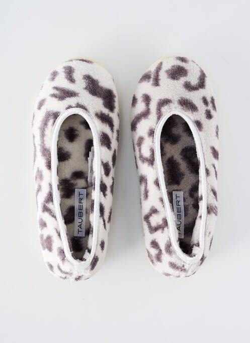 Papuci/Pantofi de casă alb TAUBERT femeie