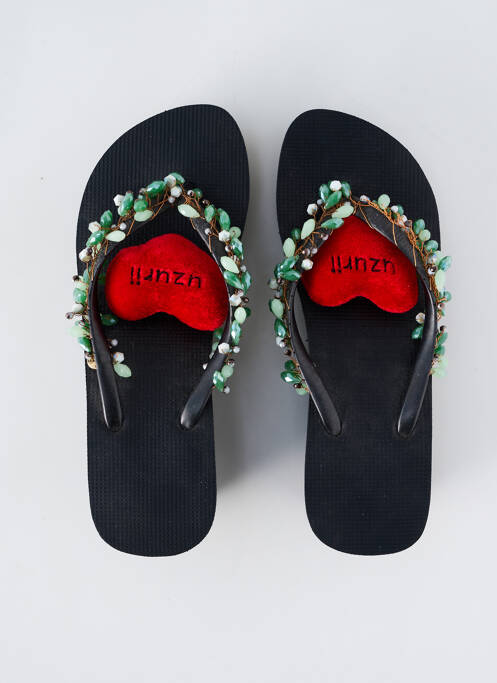 Șlapi negru UZURII femeie