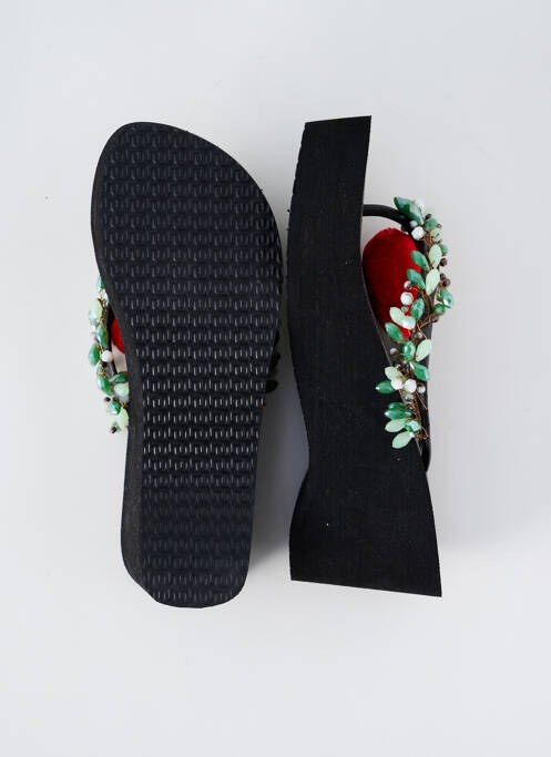 Șlapi negru UZURII femeie