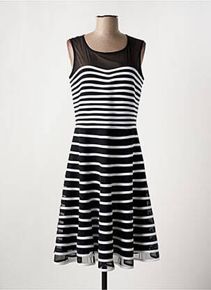 Rochie midi fără mâneci fără mâneci negru JOSEPH RIBKOFF femeie