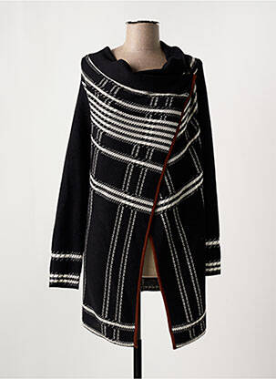 Vestă cu mâneci lungi negru TAIFUN femeie