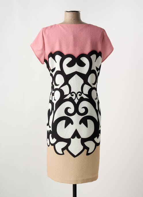 Rochie midi roz DIVAS femeie