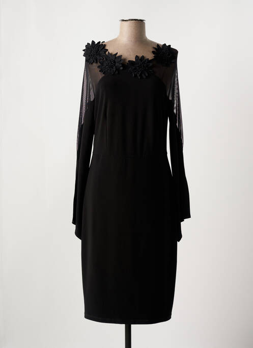 Rochie midi negru FRANK LYMAN femeie