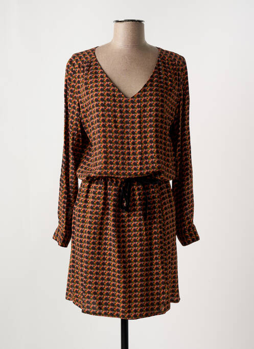 Rochie midi portocaliu LE PETIT BAIGNEUR femeie