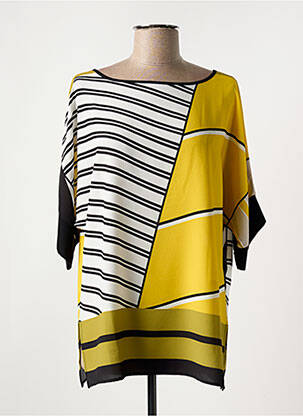 Tunică mâneci lungi galben TELMAIL femeie