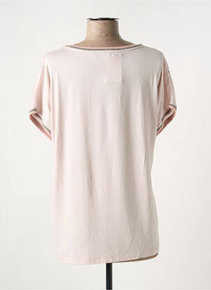 Tricou imprimeu fantezie mâneci scurte roz BETTY BARCLAY femeie