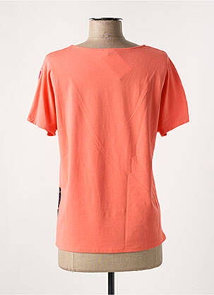 Tricou serigrafie mâneci scurte portocalie GERRY WEBER femeie