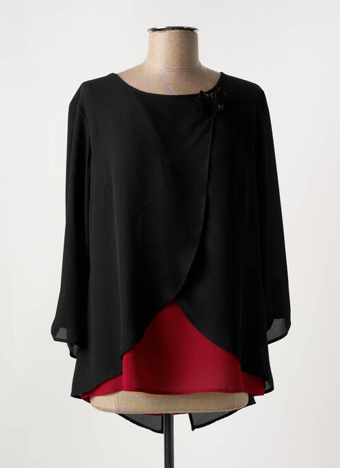 Tunică mâneci lungi negru DIAMBRE femeie