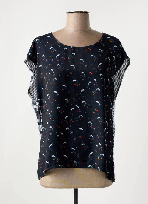 Tricou albastru THALASSA femeie