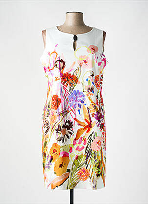 Rochie midi alb DIVAS femeie