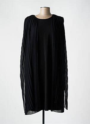 Rochie midi fără mâneci fără mâneci negru FRANK LYMAN femeie