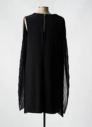 Rochie midi fără mâneci fără mâneci negru FRANK LYMAN femeie