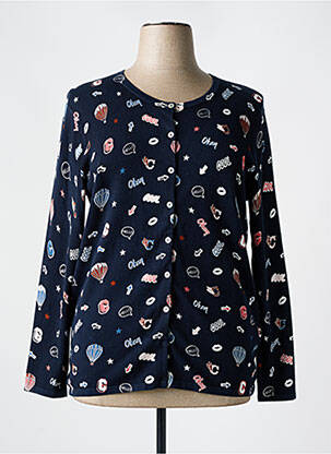 Vestă cu mâneci lungi albastru GERRY WEBER femeie