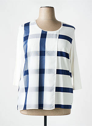 Top imprimeu fantezie mâneci 3/4 albastru GERRY WEBER femeie