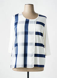 Top imprimeu fantezie mâneci 3/4 albastru GERRY WEBER femme