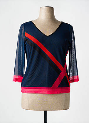 Top albastru DE MIGUEL femeie