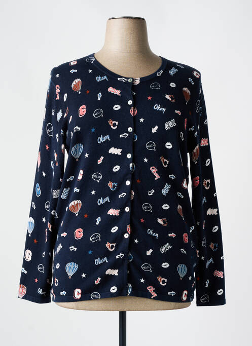 Vestă cu mâneci lungi albastru GERRY WEBER femeie