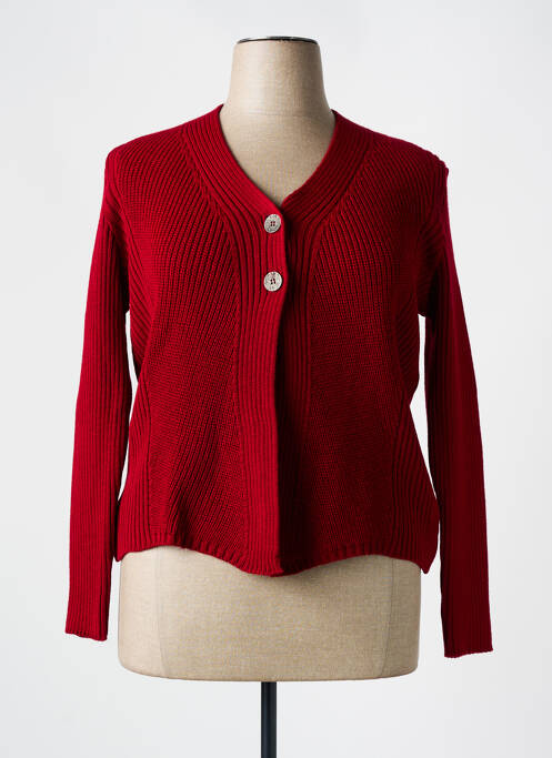 Vestă cu mâneci lungi roșu I.ODENA femeie