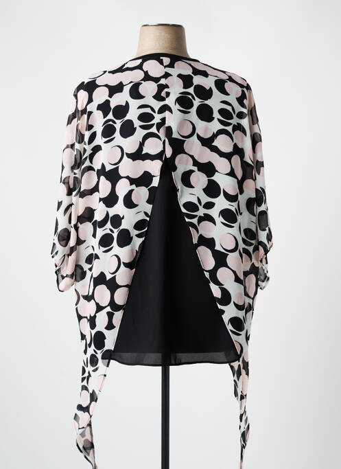 Tunică mâneci lungi imprimeu fantezie negru JOSEPH RIBKOFF femme