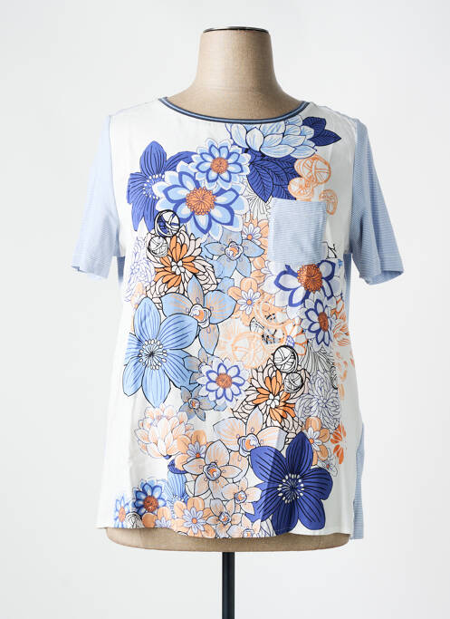 Top albastru SAMOON femeie