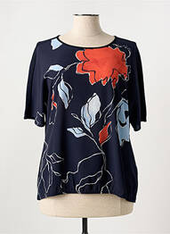 Tricou mâneci trei sferturi mâneci scurte albastru GERRY WEBER femme
