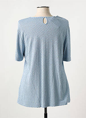 Tricou elasticitate mâneci scurte albastru GERRY WEBER femeie