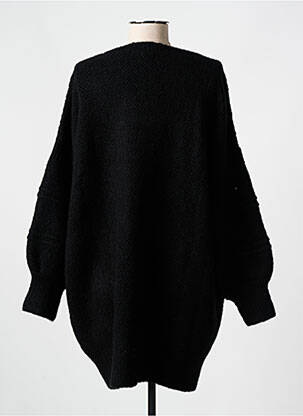 Rochie pulover strânsă pe partea de jos mâneci lungi negru RHUM RAISIN femeie