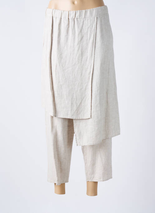 Pantalon 7/8 bej KEDZIOREK femeie