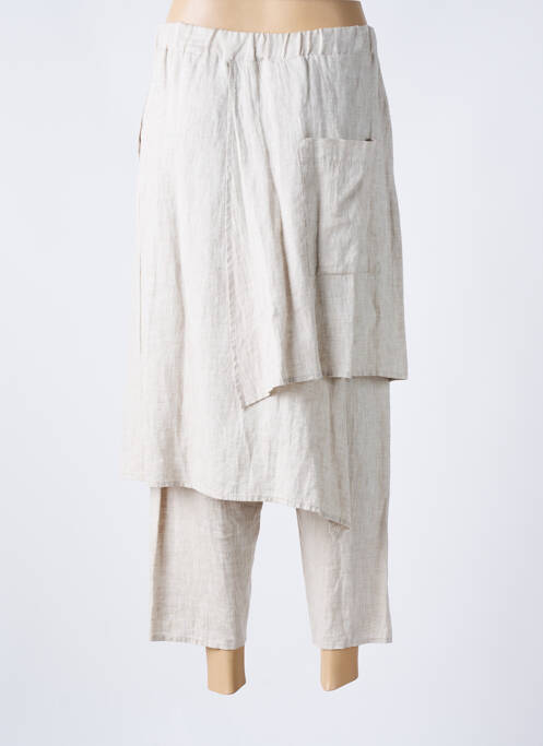 Pantalon 7/8 bej KEDZIOREK femeie