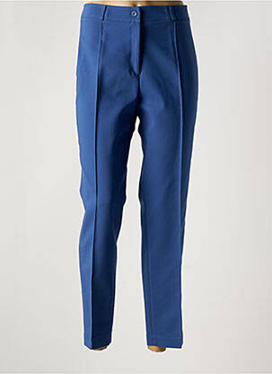 Pantalon drept albastru ANNE KELLY femeie