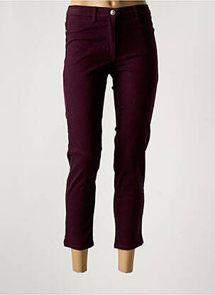 Jegging țesătură poplin mărime normală violet BETTY BARCLAY femeie