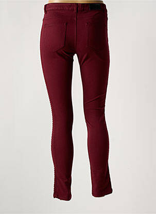 Pantalon slim elasticitate mărime normală roșu CARLA KOPS femeie
