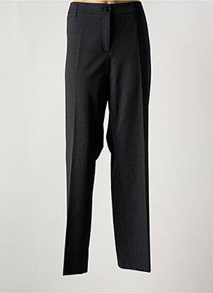 Pantalon drept închidere cu fermoar sub clapetă cu nasturi mărime normală gri GERRY WEBER femeie