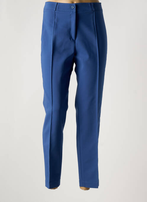 Pantalon drept albastru ANNE KELLY femeie
