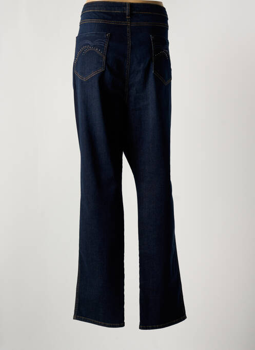 Blugi cu croială dreaptă albastru MERI & ESCA femeie