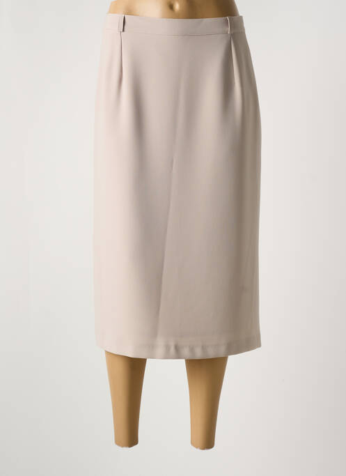 Fustă midi bej ANNE KELLY femeie